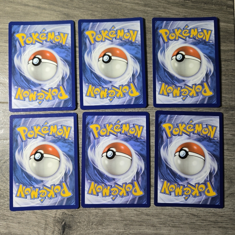 Pokemon Trading Cards Reverse Holo X6 - Picture 6 of 6